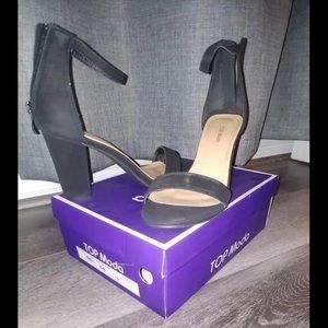 Black heels